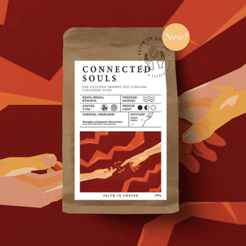 Connected souls flavours Faith in coffee