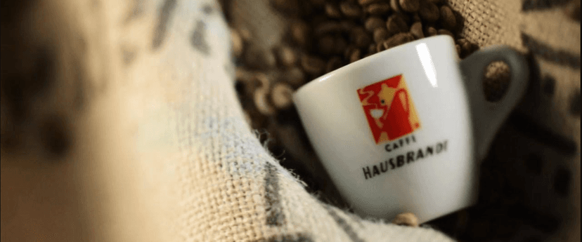 Hausbrandt iconic coffee cup