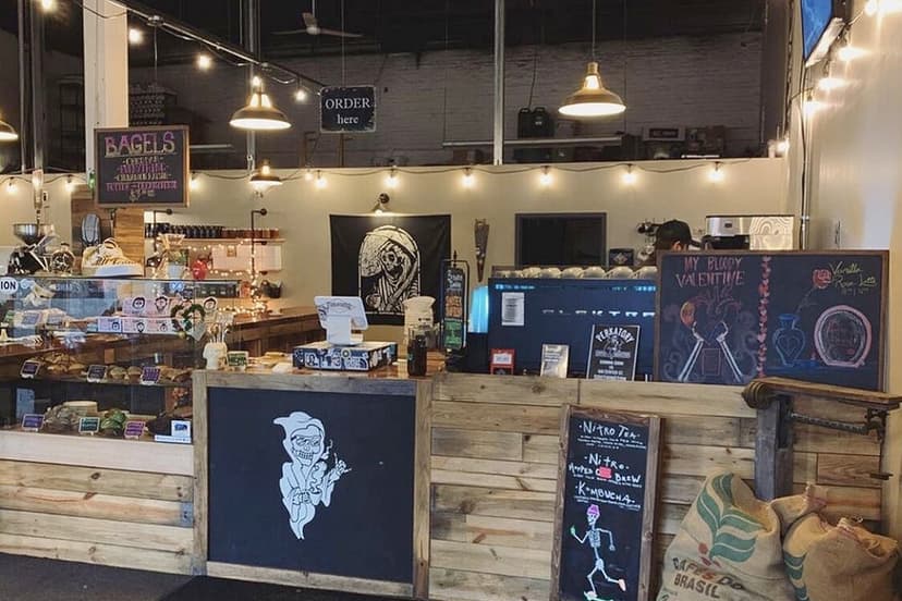 Perkatory Coffee inside