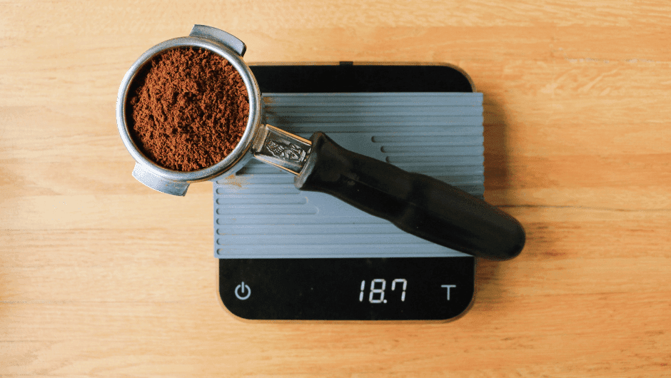 Why should you use a kitchen scale when brewing coffee?