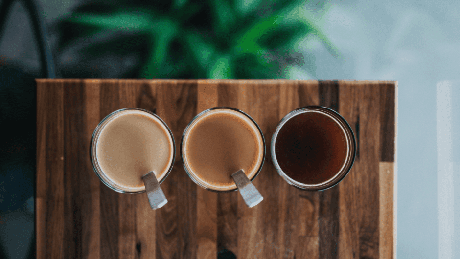 COFFEES WITHOUT MILK