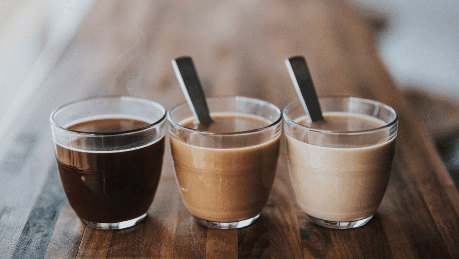3 Gourmet coffees for a mouthwatering break