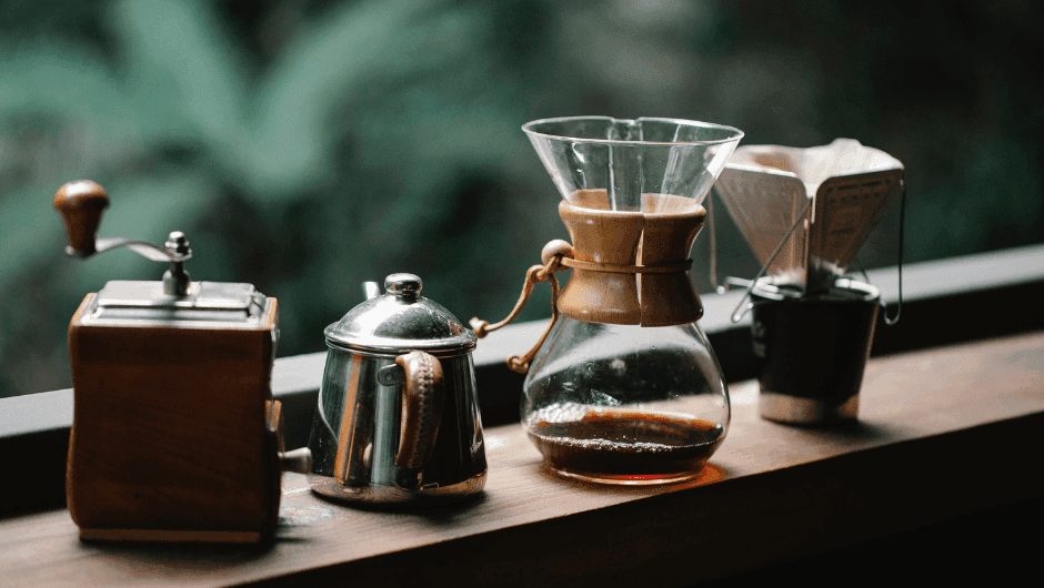 Chemex pour-over coffee