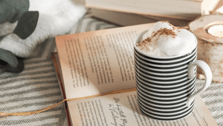 How do I make creamy cinnamon coffee?