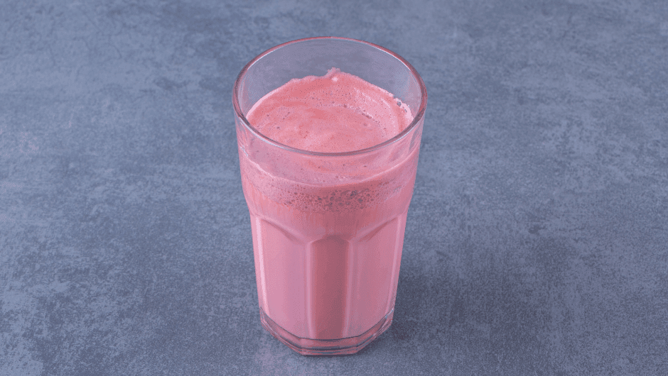 Red velvet latte