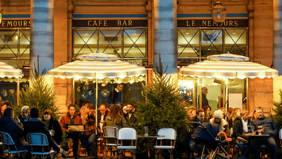 How coffee is drunk in France