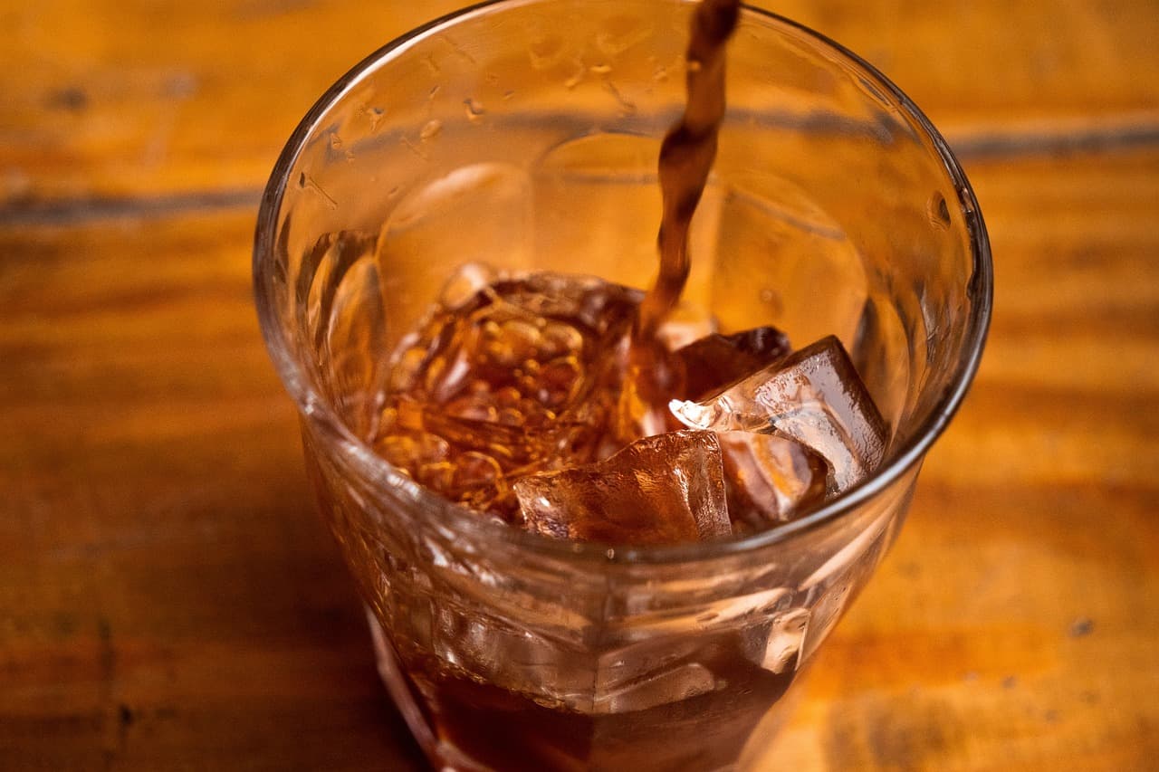 Coffee drink: COLD BREW COFFEE TONIC
