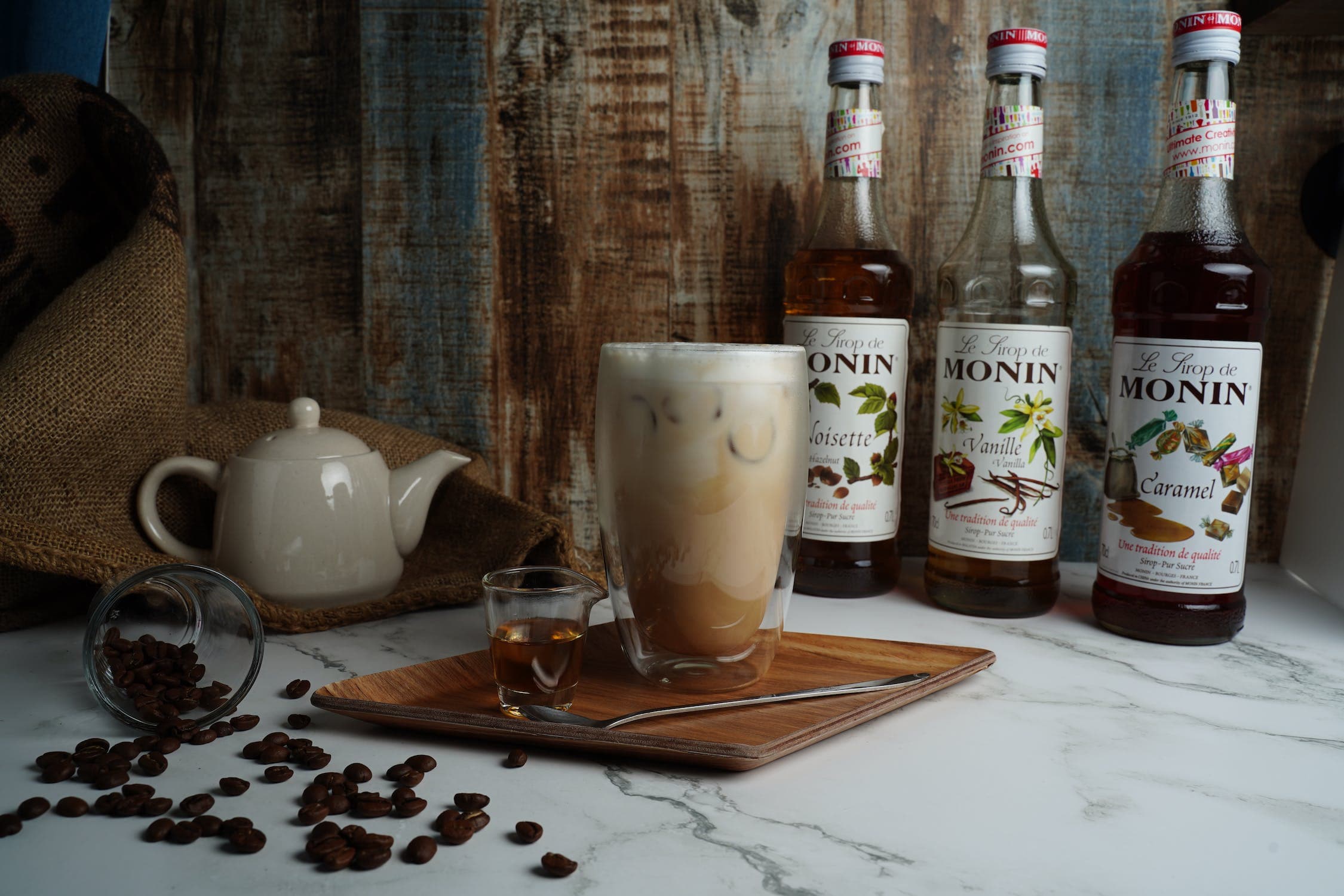 Vegan Hazelnut Macchiato Latte | Iced Caramel Coffee Recipe by Starbucks
