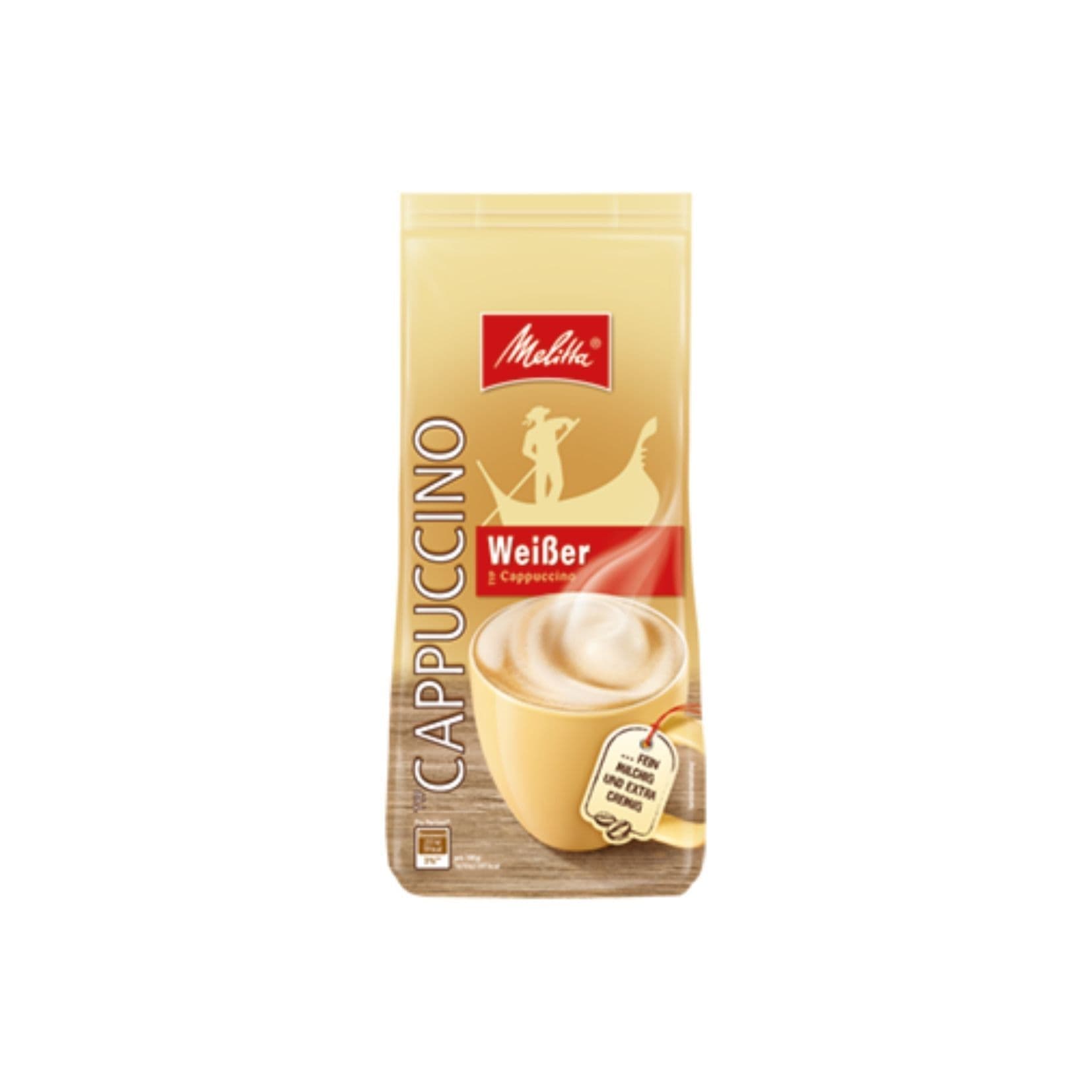 Weißer Cappuccino