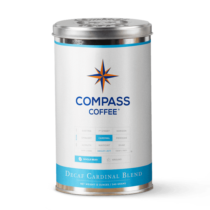 Cardinal Decaf Tin