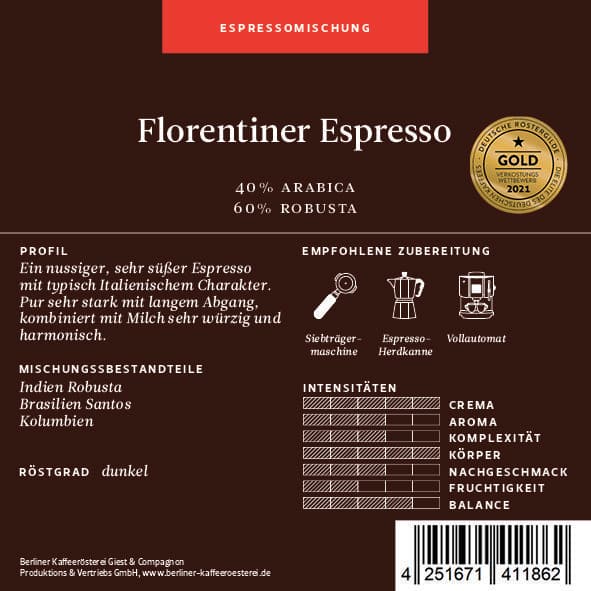 Florentine Espresso