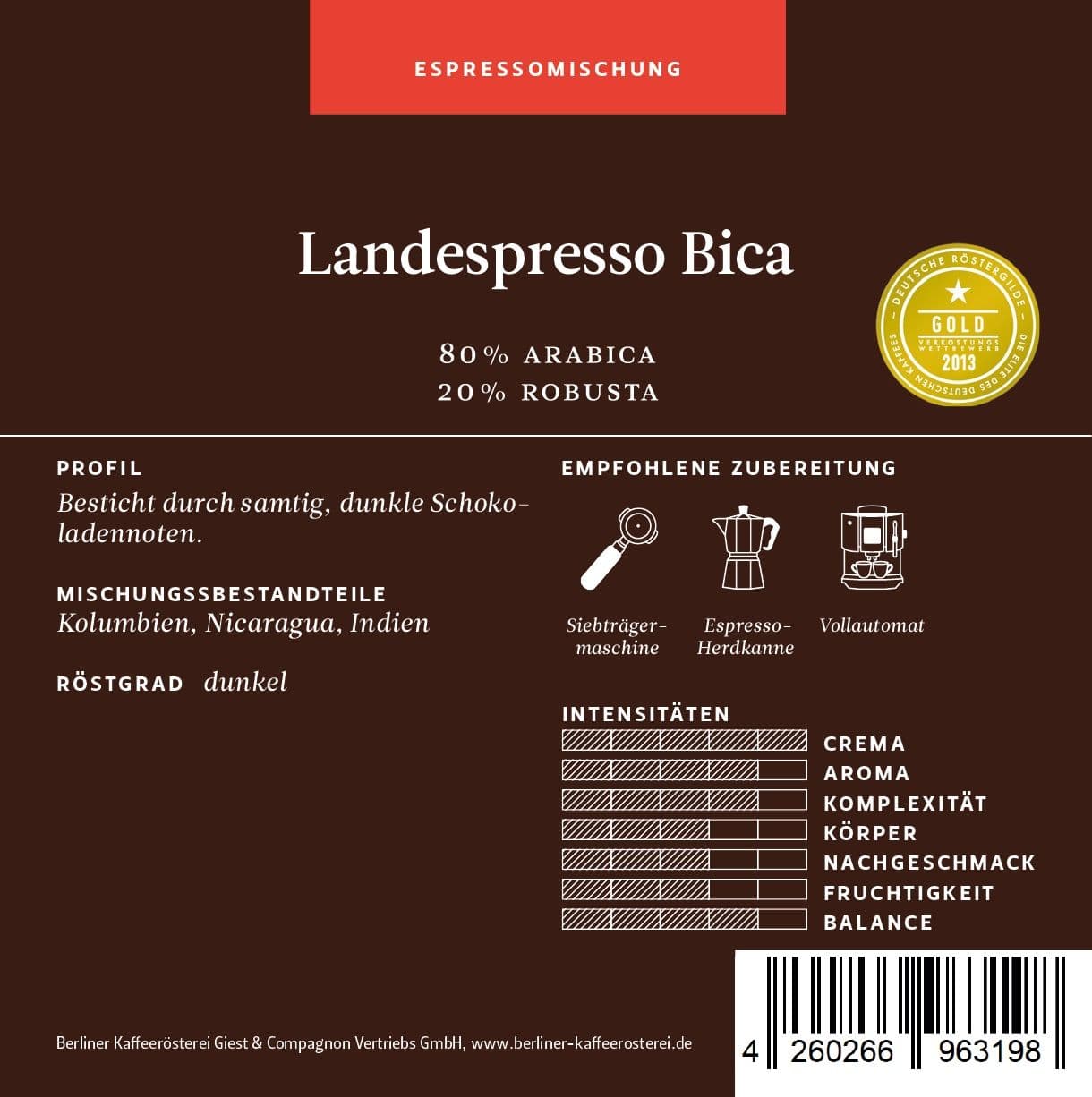 Landespresso Bica