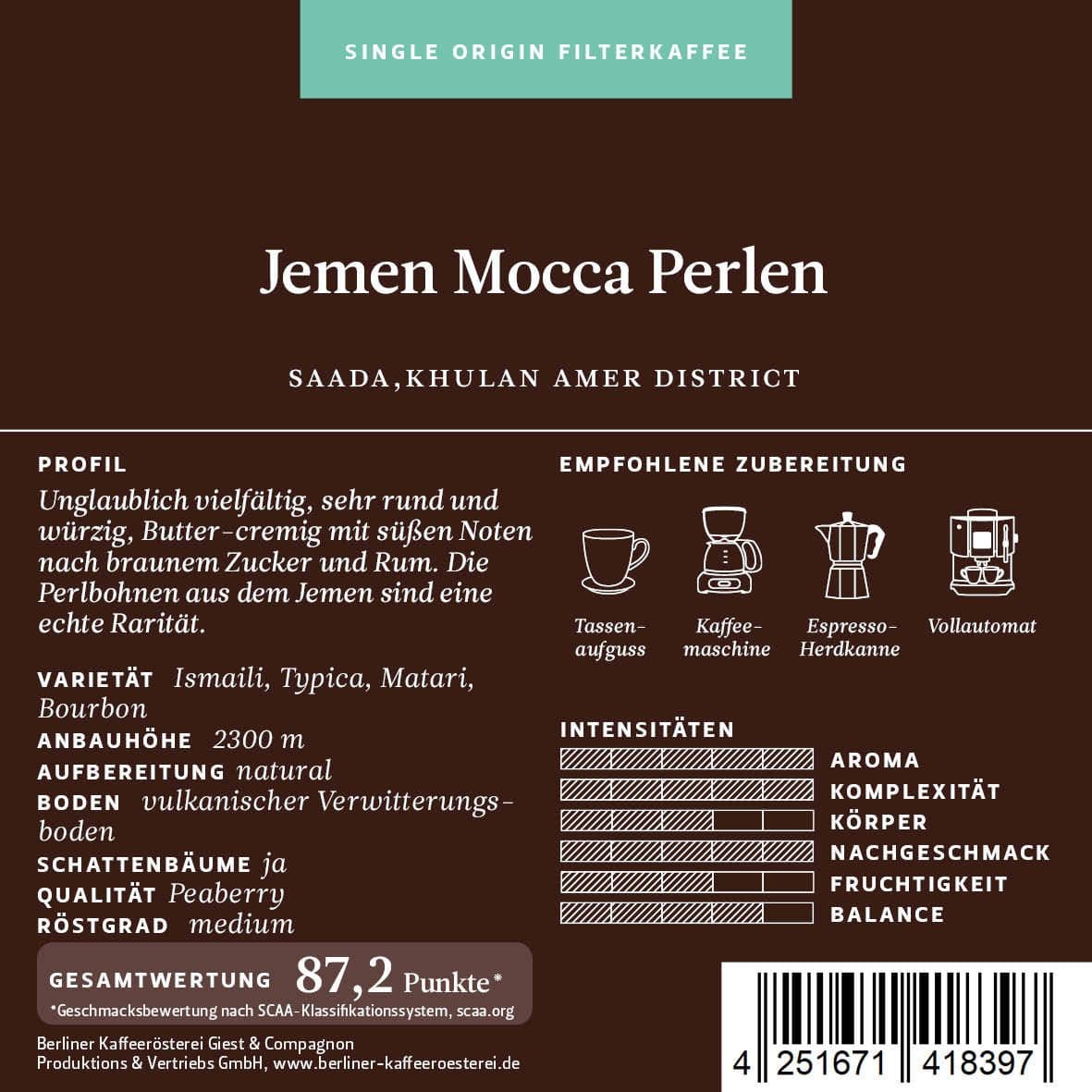 Yemen Mocca Pearls 4
