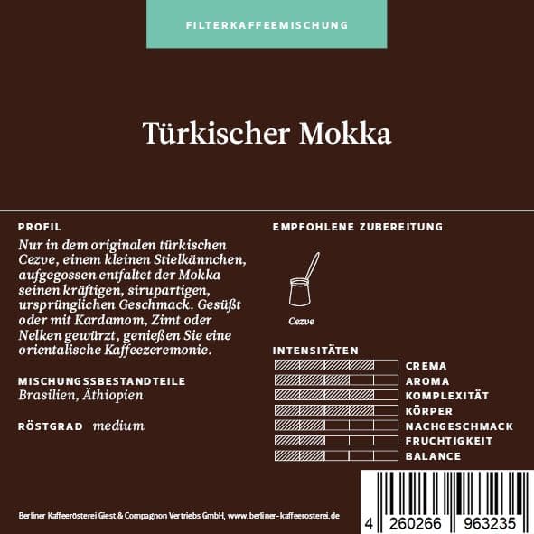 Turkish mocha