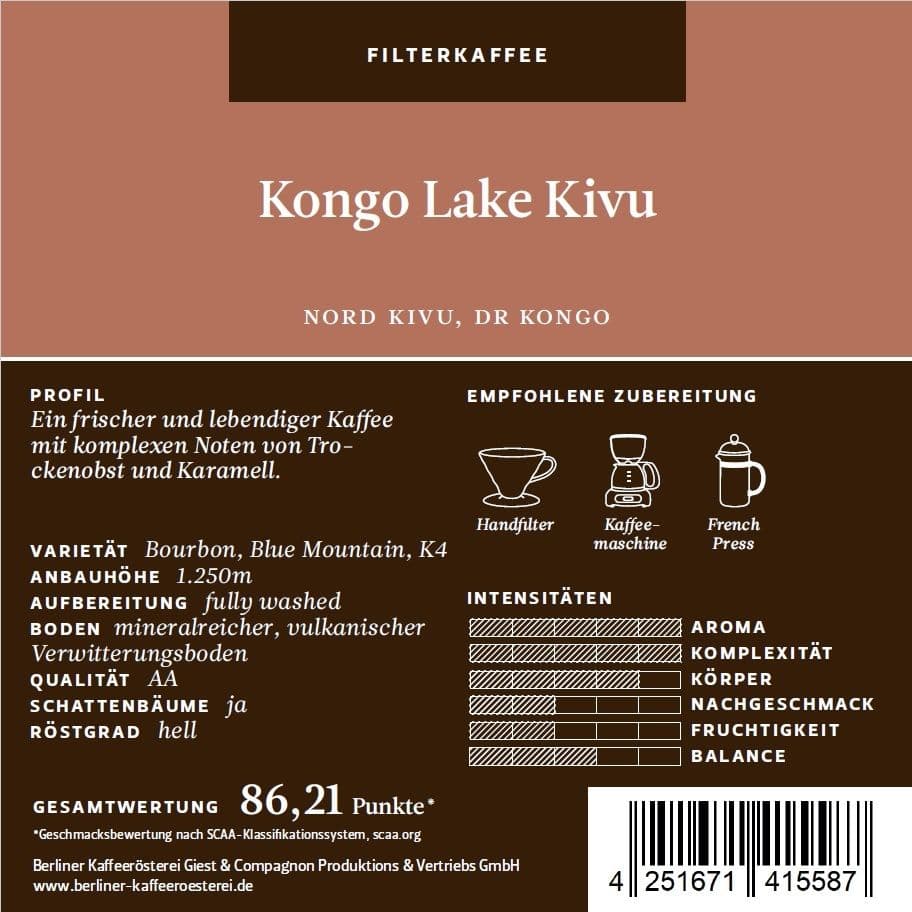 Congo Kivu Lake