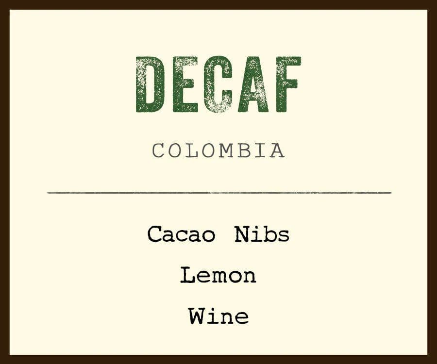 DECAF COLOMBIA
