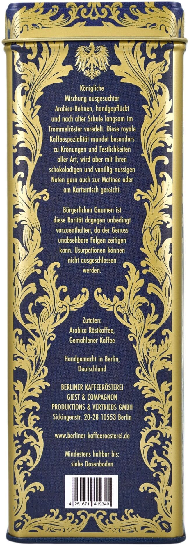 Old Fritz Canned 5