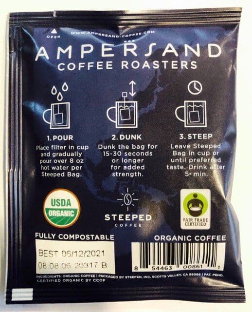 STEEPED COFFEE BAGS 2