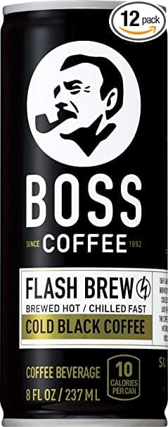COLD BLACK COFFEE