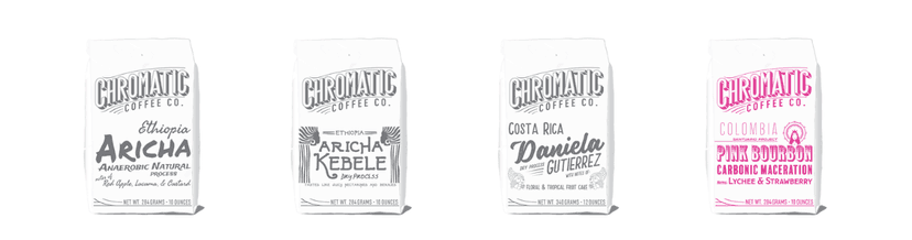 Chromatic coffee Co flavours Chromatic coffee Co flavours