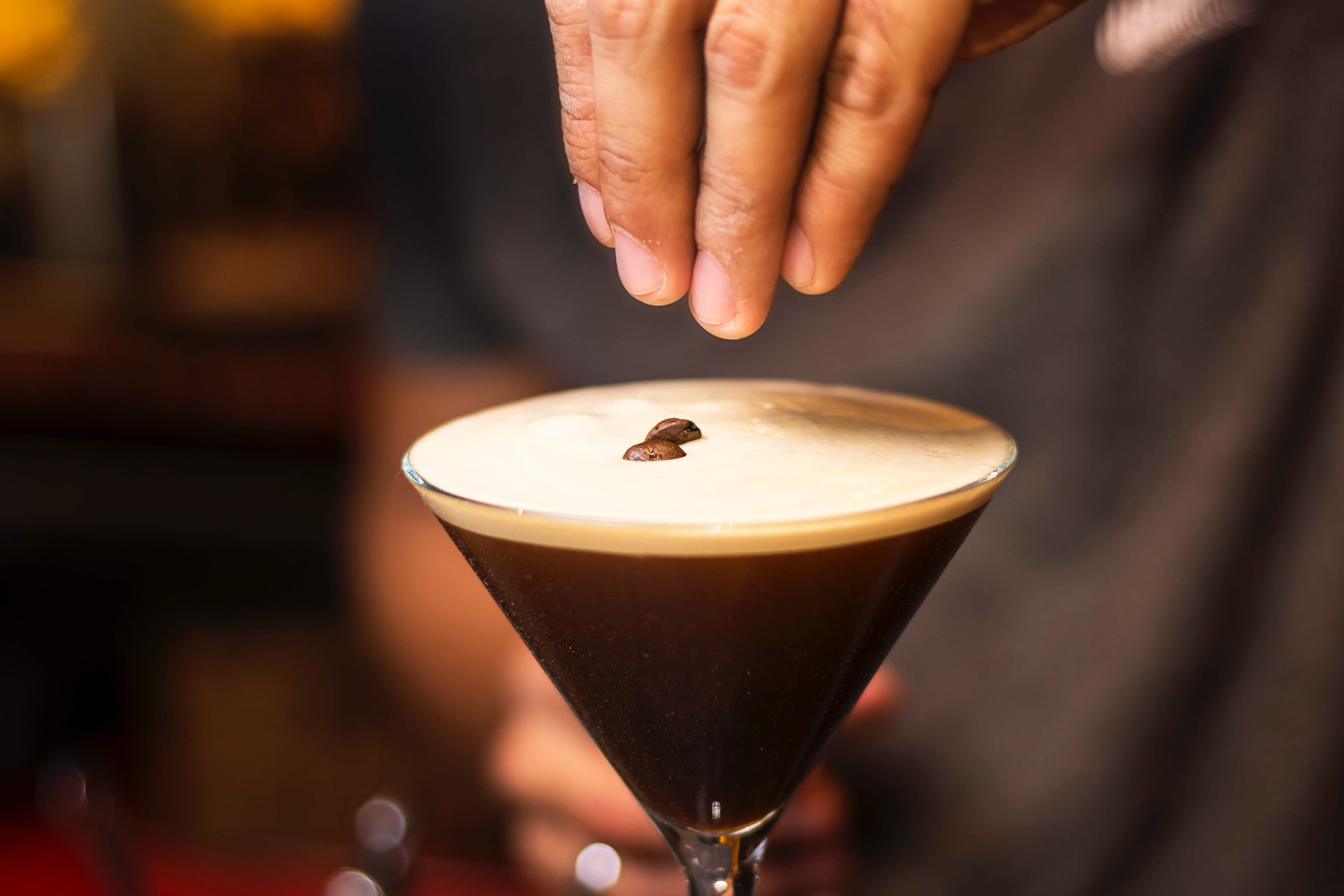 Luscious Café Amore Coffee Cocktail Recipe with Brandy - Amore Cocktail Recipe