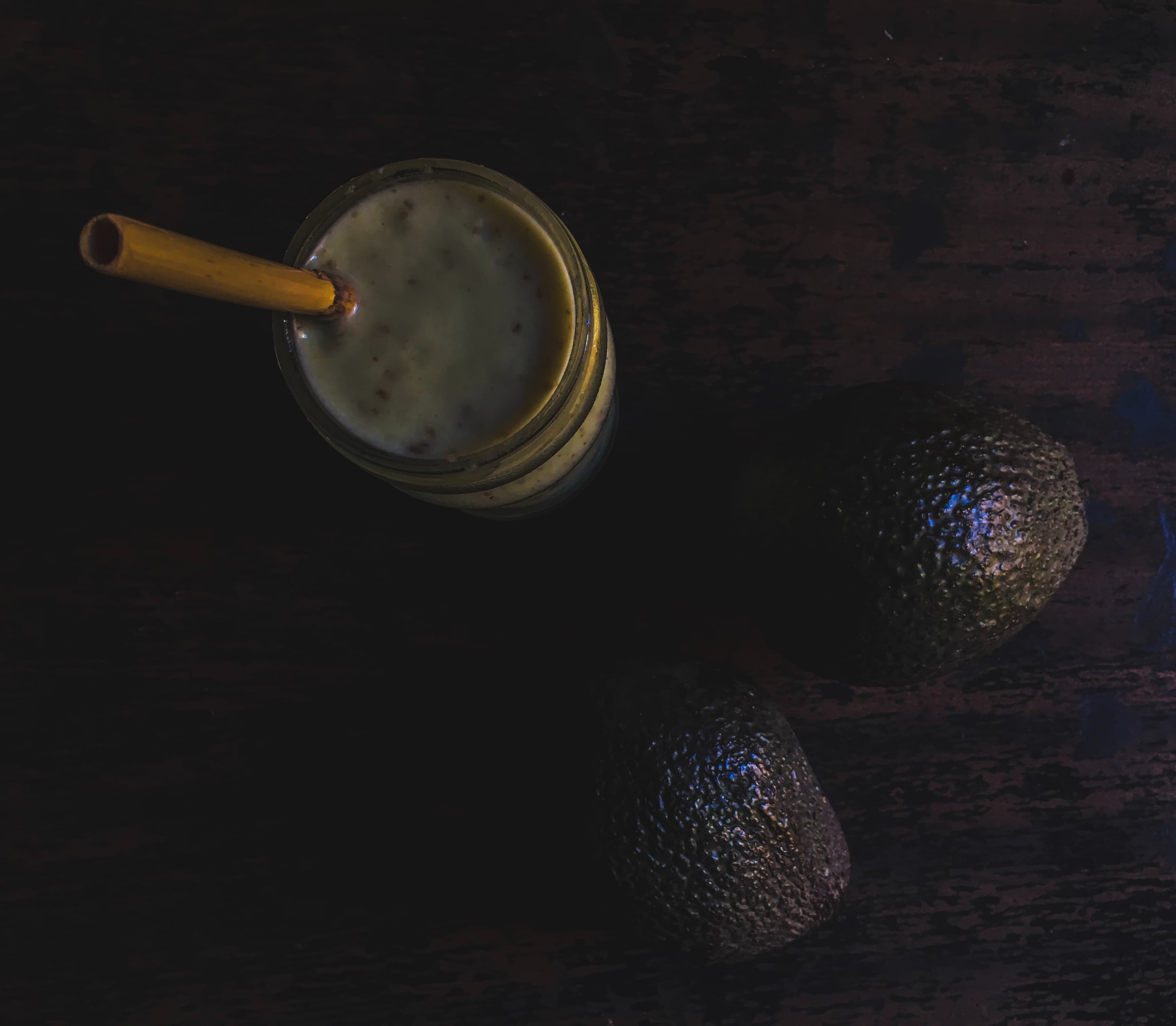 Es Alpukat Kopi iced coffee from Indonesia
