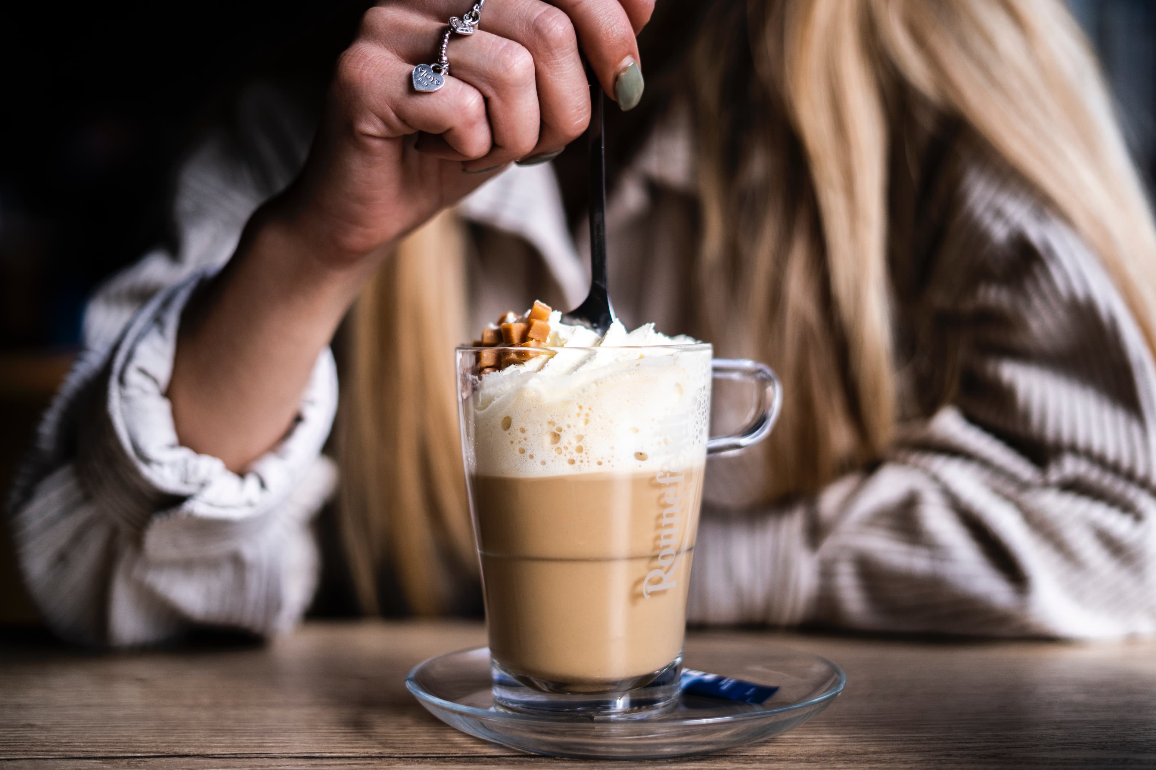 Iced Bourbon Salted Caramel Latte Recipe - Indulge in a Sweet and Spirited Treat
