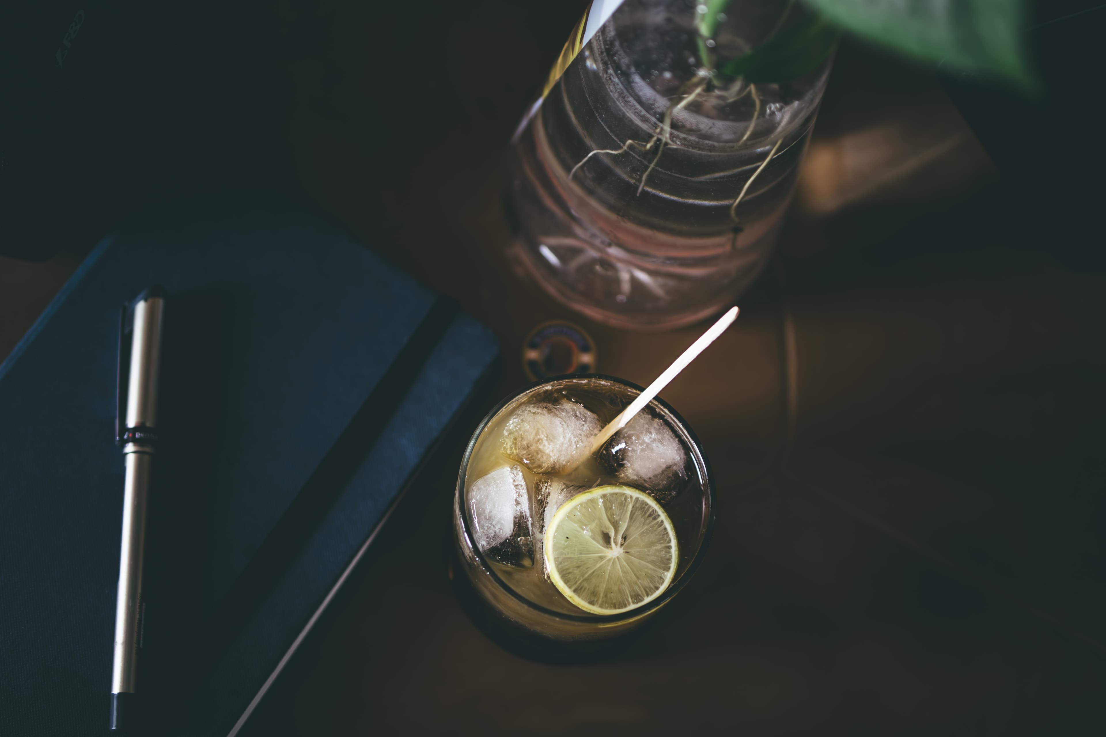 Mazagran coffee: A refreshing iced coffee with lemon or lemon coffee - Mazagran recipe