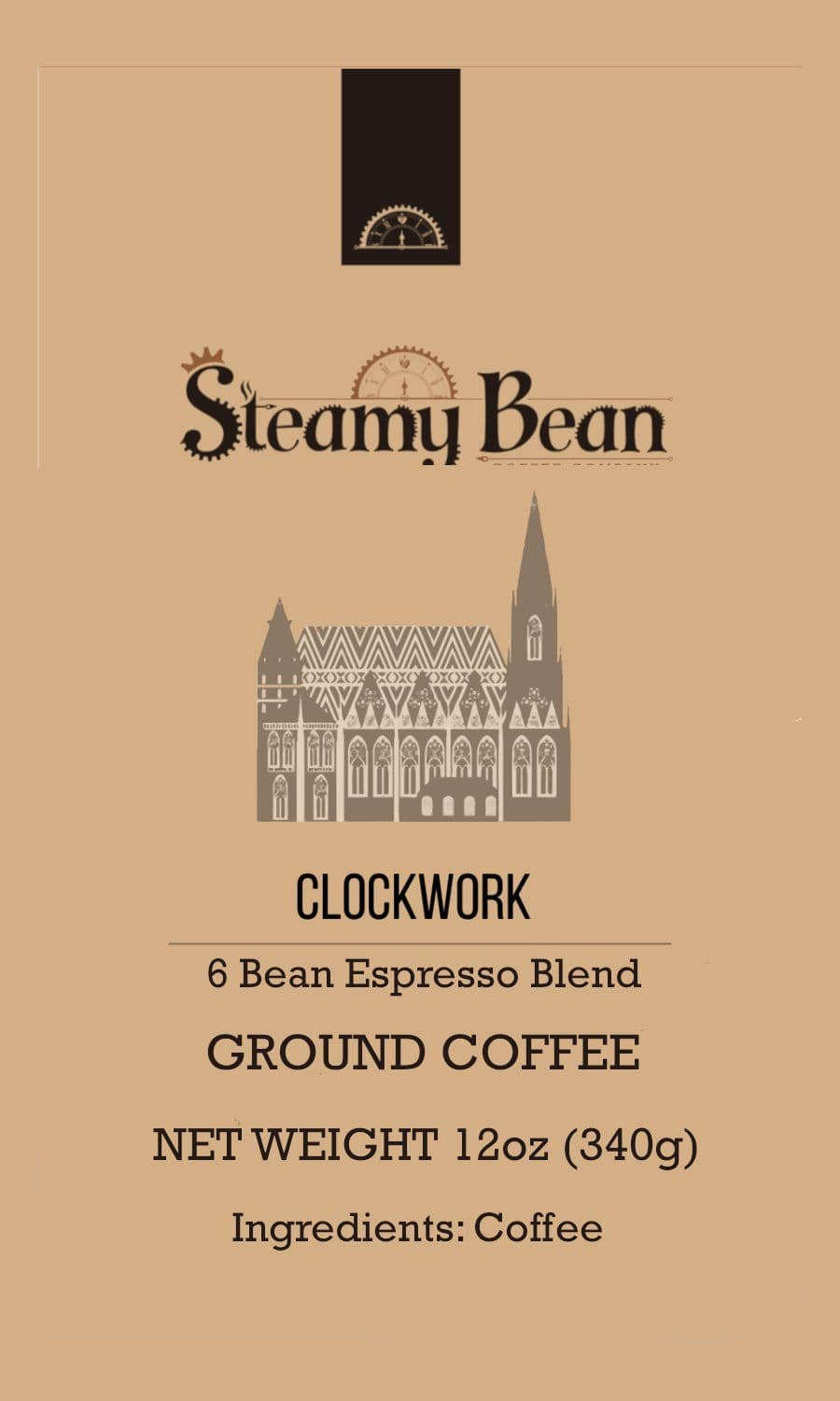 CLOCKWORK ESPRESSO BLEND GROUND COFFEE