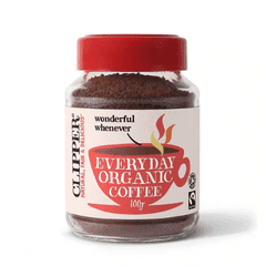 fairtrade organic instant rich roast coffee