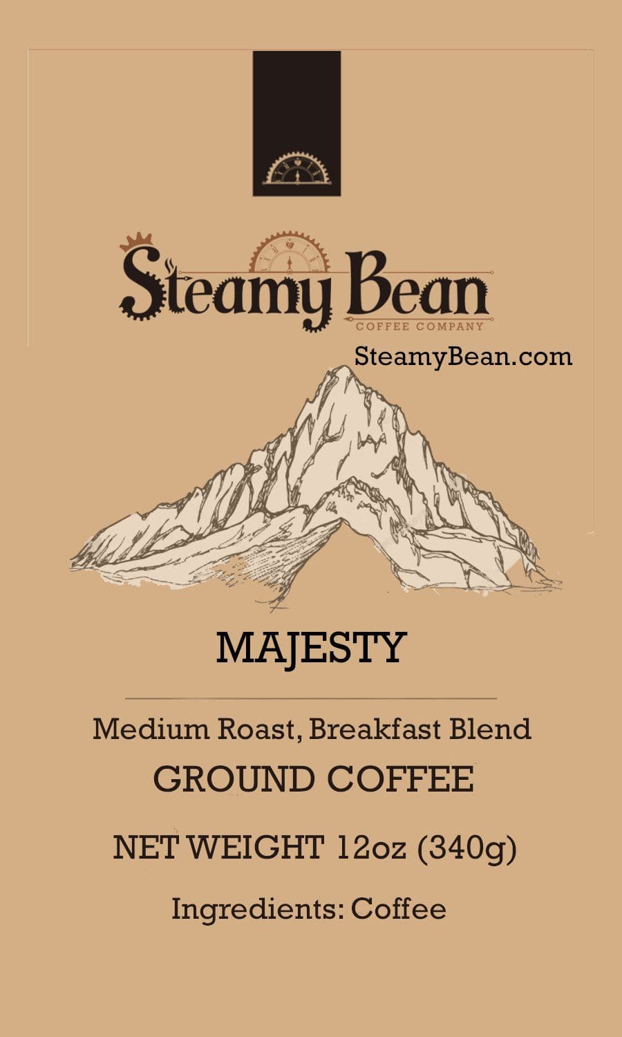 MAJESTY HOUSE BREAKFAST BLEND COFFEE BEAN