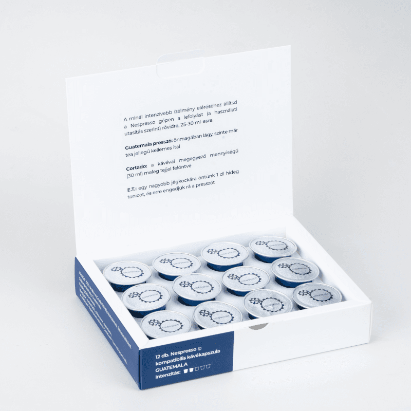 Pack of 12 Guatemala coffee capsules 2