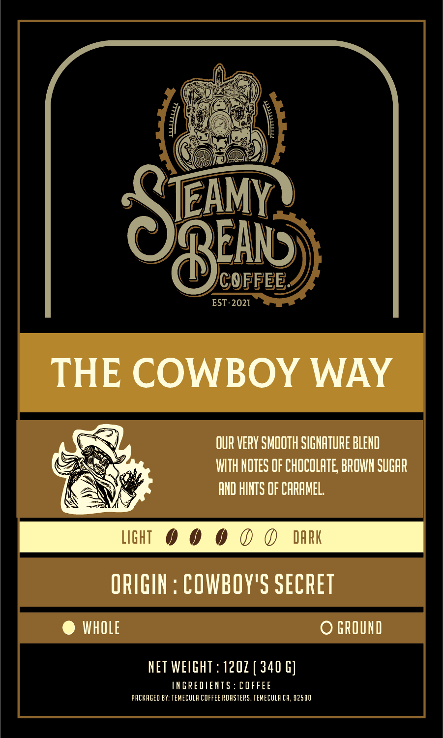 THE COWBOY WAY MEDIUM ROAST