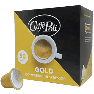 50 compatible capsule Gold