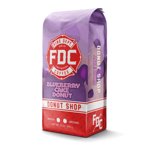 BLUEBERRY CAKE DONUT COFFEE