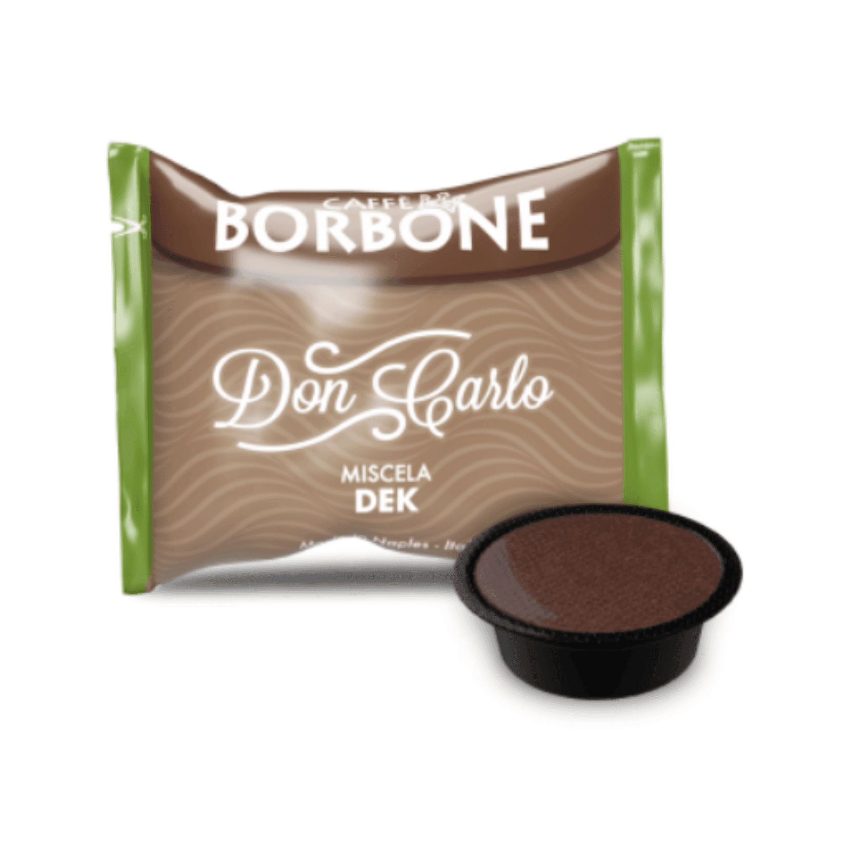 Caffè Borbone Don Carlo - Green Blend - DECAFFEINATED