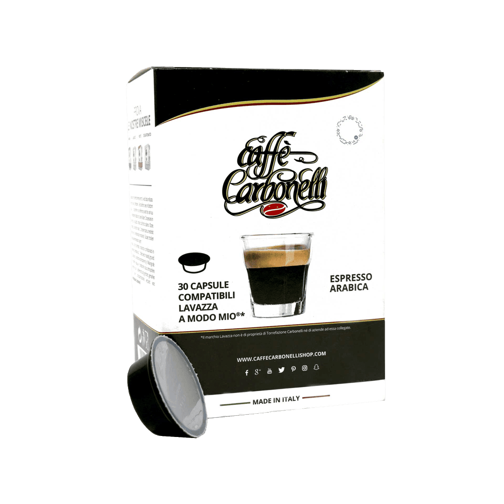 Caffe Carbonelli Capsules ”A Modo Mio” Arabica Blend