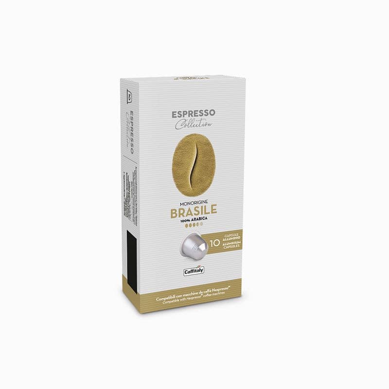 Caffitaly Compatible Nespresso Brasile Espresso Collection