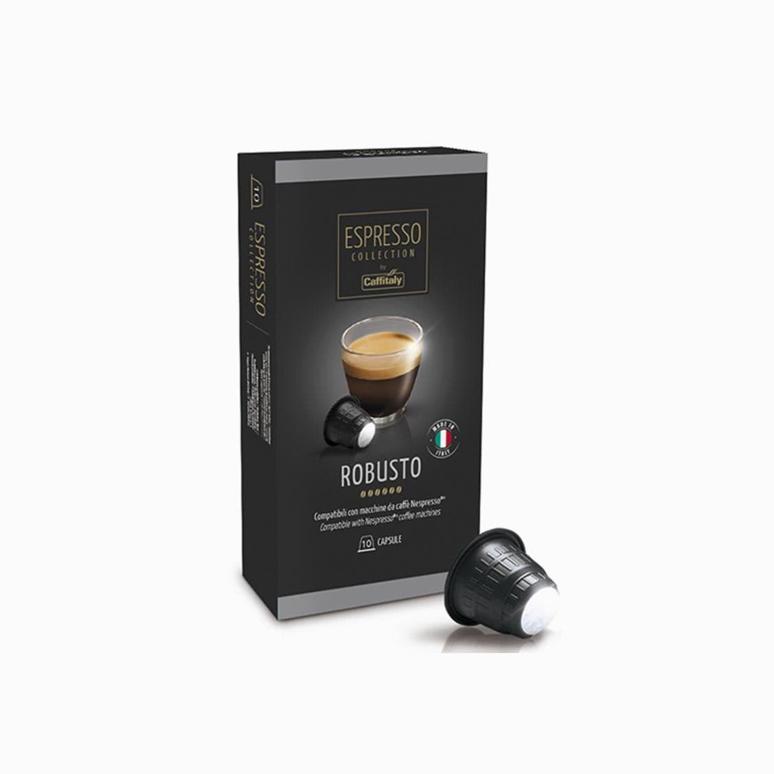 Caffitaly Compatible Nespresso Robusto Espresso Collection