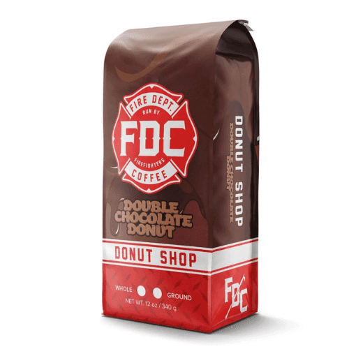 DOUBLE CHOCOLATE DONUT COFFEE