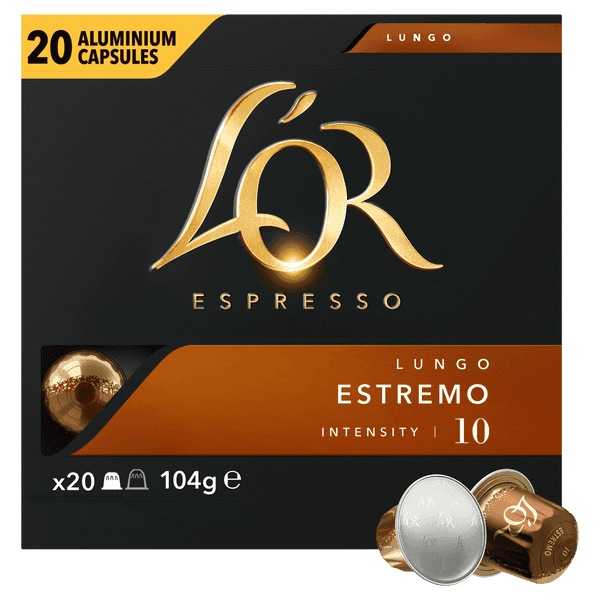 L'OR ESPRESSO - LUNGO ESTREMO - 20 PACK
