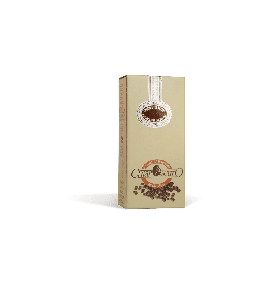 Mokaflor Chiaroscuro Chocolate and Brandy Flavoured Coffee