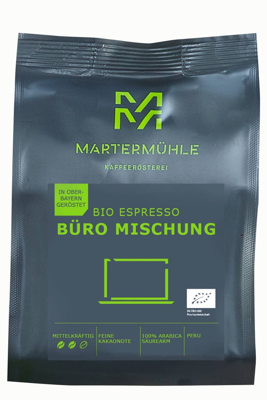 Organic espresso office blend