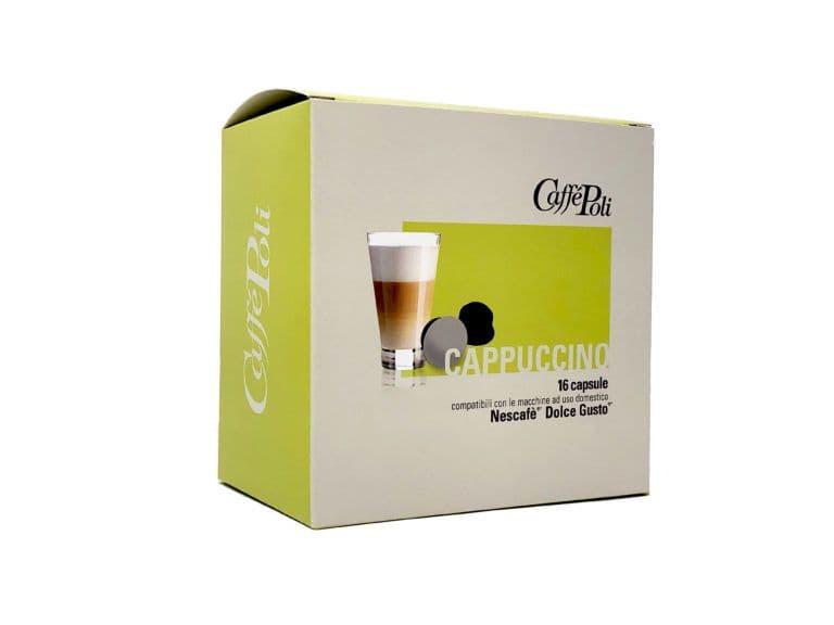16 Dolce Gusto compatible capsule Cappuccino