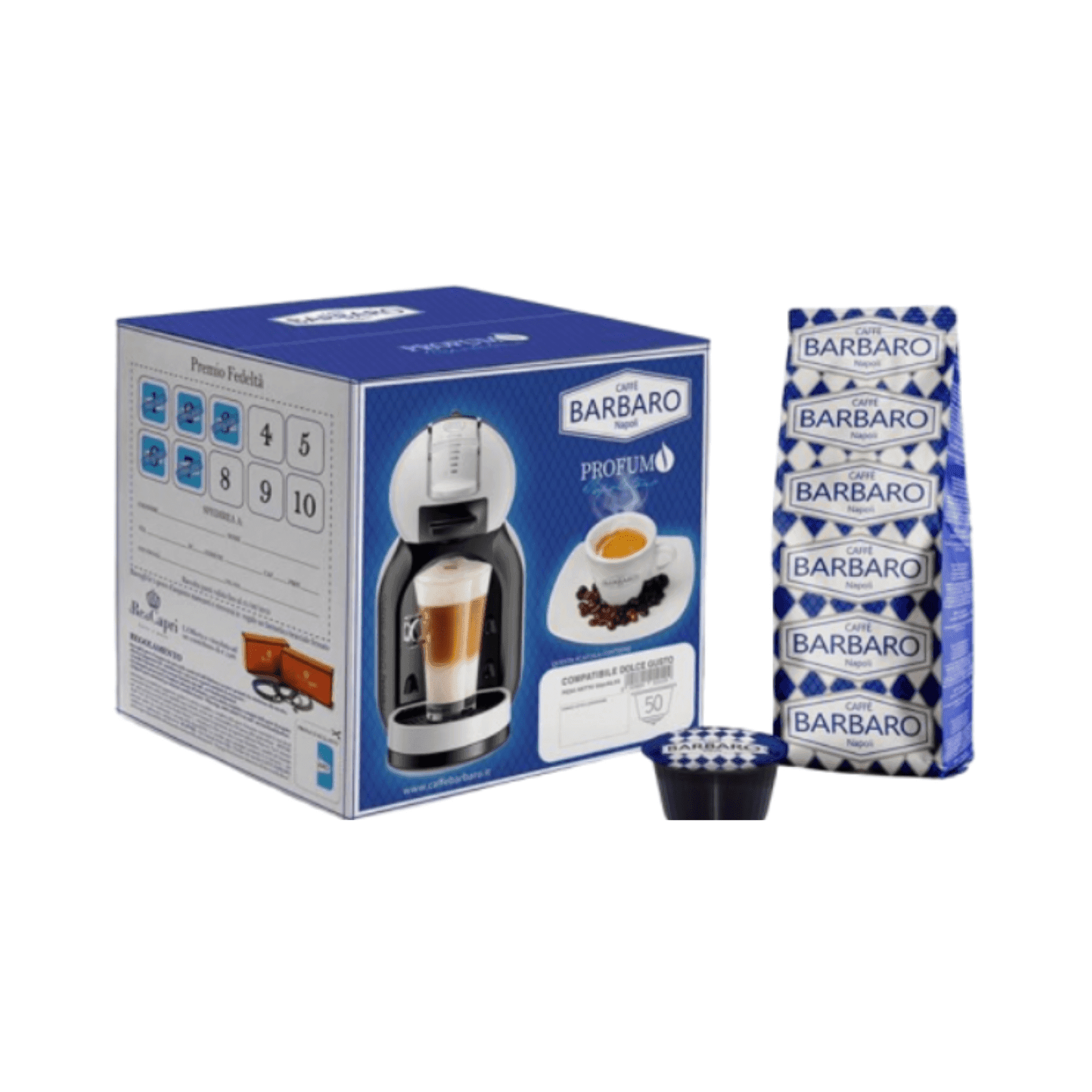 Caffè Barbaro - Cremoso Napoli - Dolce Gusto