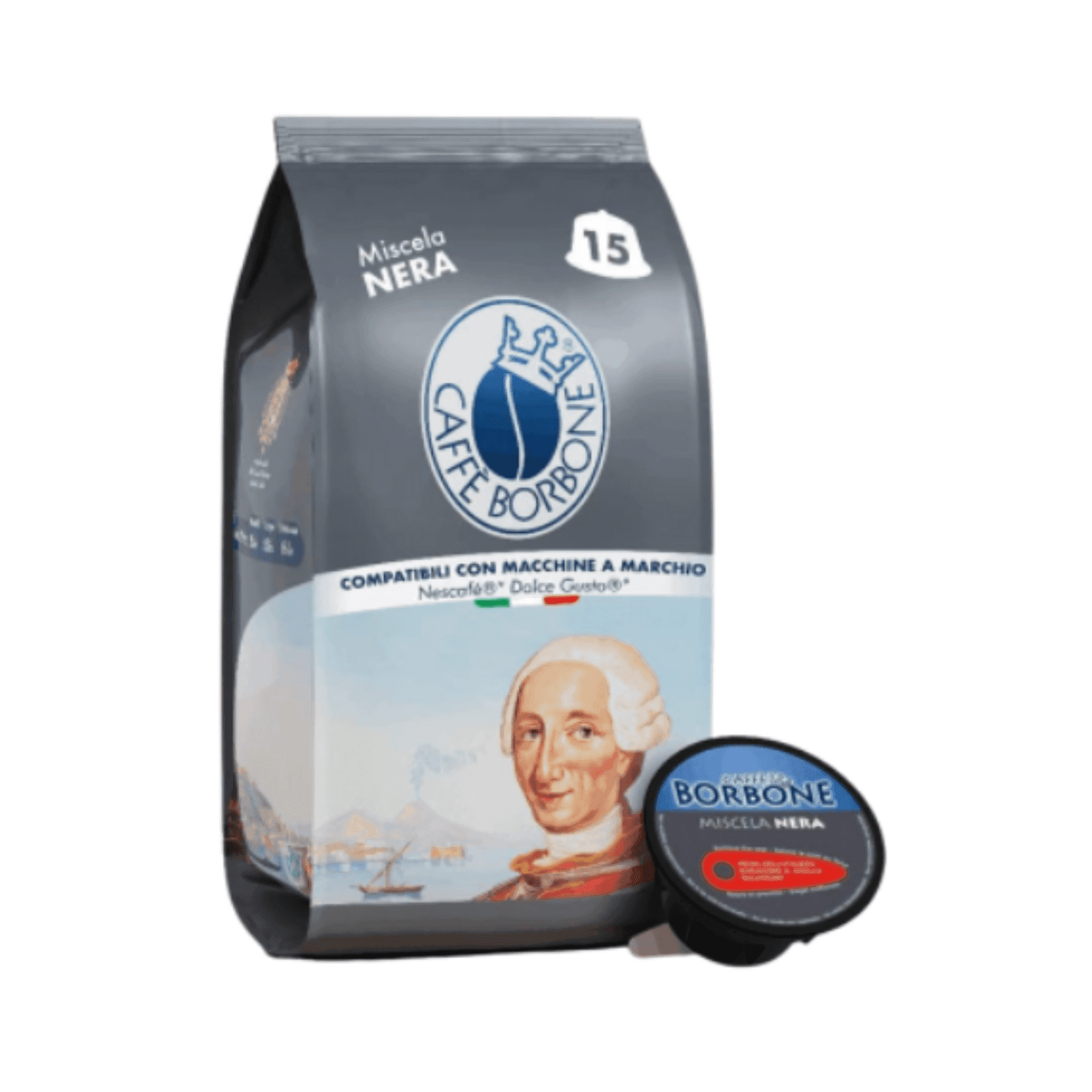 Caffè Borbone - Black Blend - Dolce Gusto
