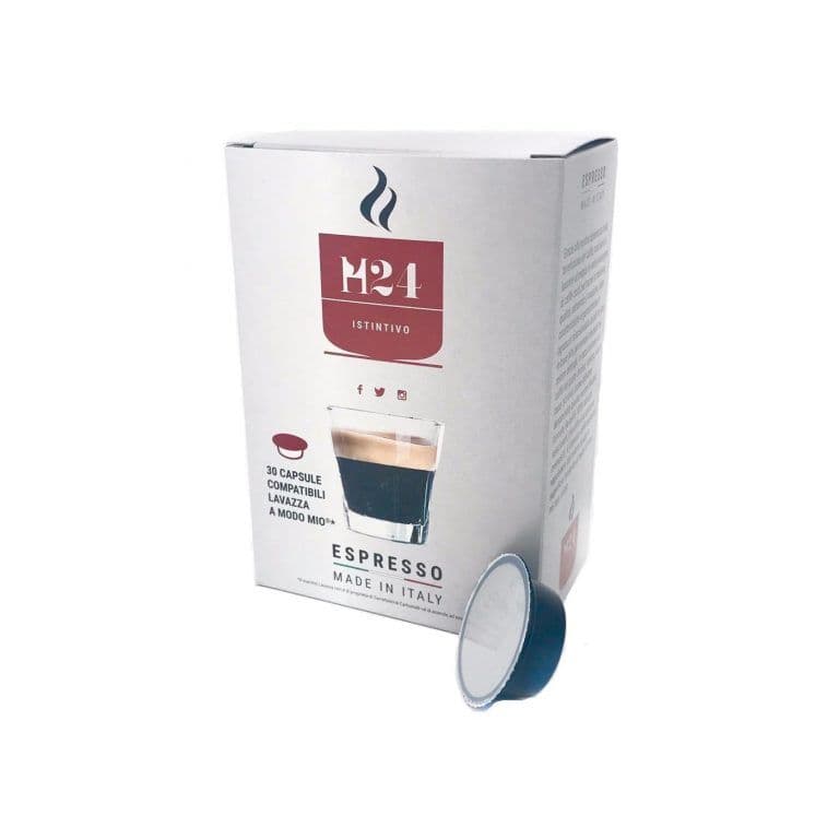 Caffe H24 ”A Modo Mio” Compatible Coffee Capsules