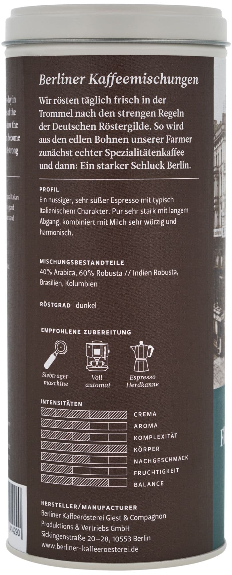 Florentine Espresso Whole Bean 3