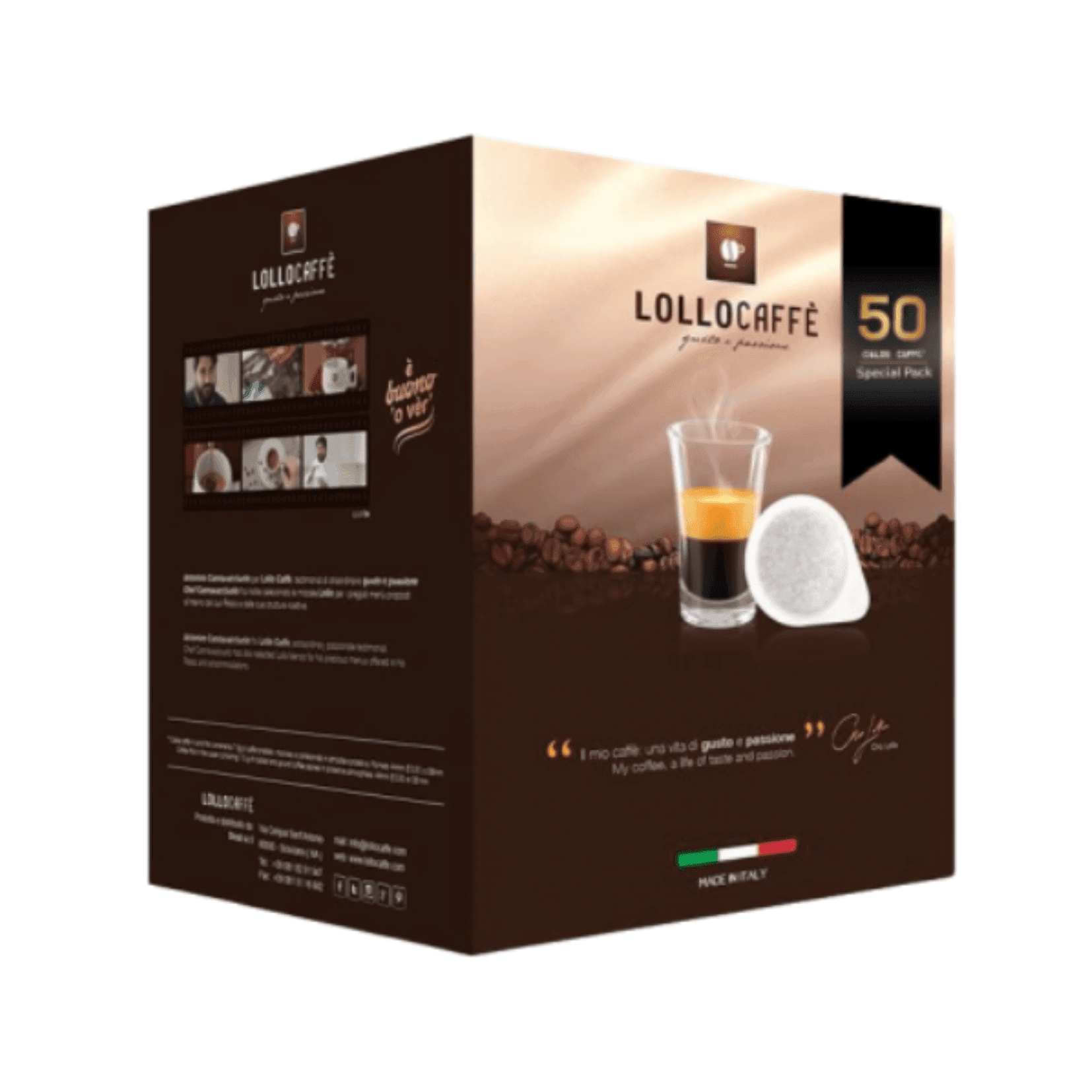 Lollo Caffè - Black Blend - Pods