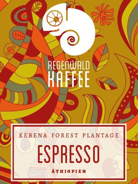 Rainforest Kebena Forest Plantation Organic Espresso